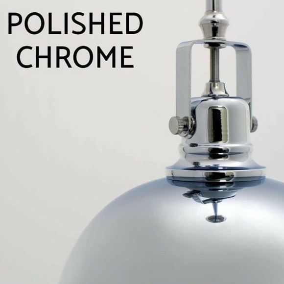 Modern Industrial 1-Light Pendant Light - Picture 2 of 4